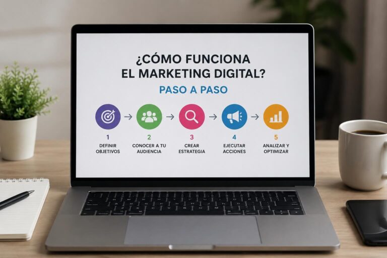 Cómo funciona el marketing digital paso a paso